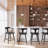 Agata Solid Wood Counter Stool