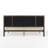 Martha Stewart Jett Wooden Platform Bed With Upholstered Base And Triple Inset Headboard-97967482-97967479