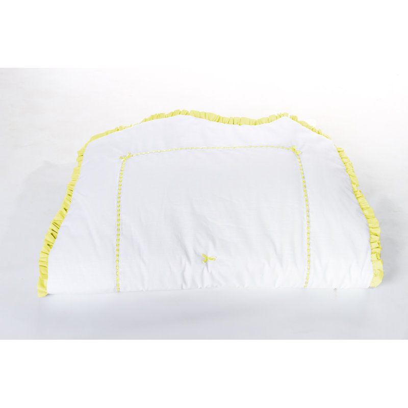 Édredon pour lit de bébé Unique, Jaune