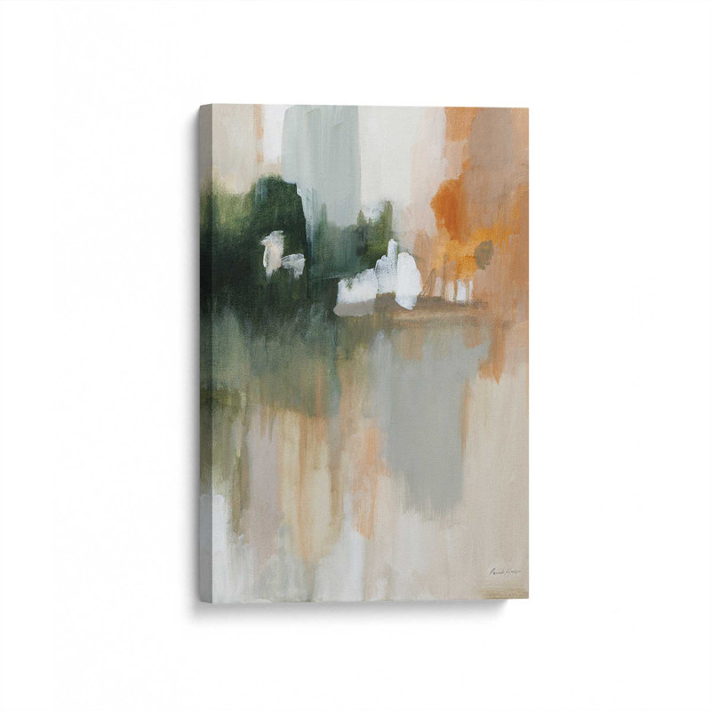 «Mute Autumn Reflections», reproduction sur toile, H 18 po x l 12 po x P 1,25 po, Toile tendue