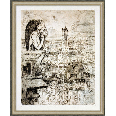 Parisian Anthology 11 - Peinture encadrée sur papier