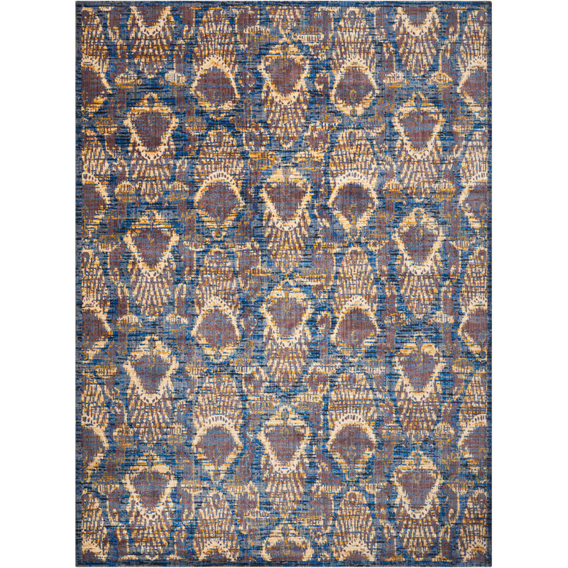 Moroccan Abstract Indoor Rug, Rectangle 5'3" x 7'5"
