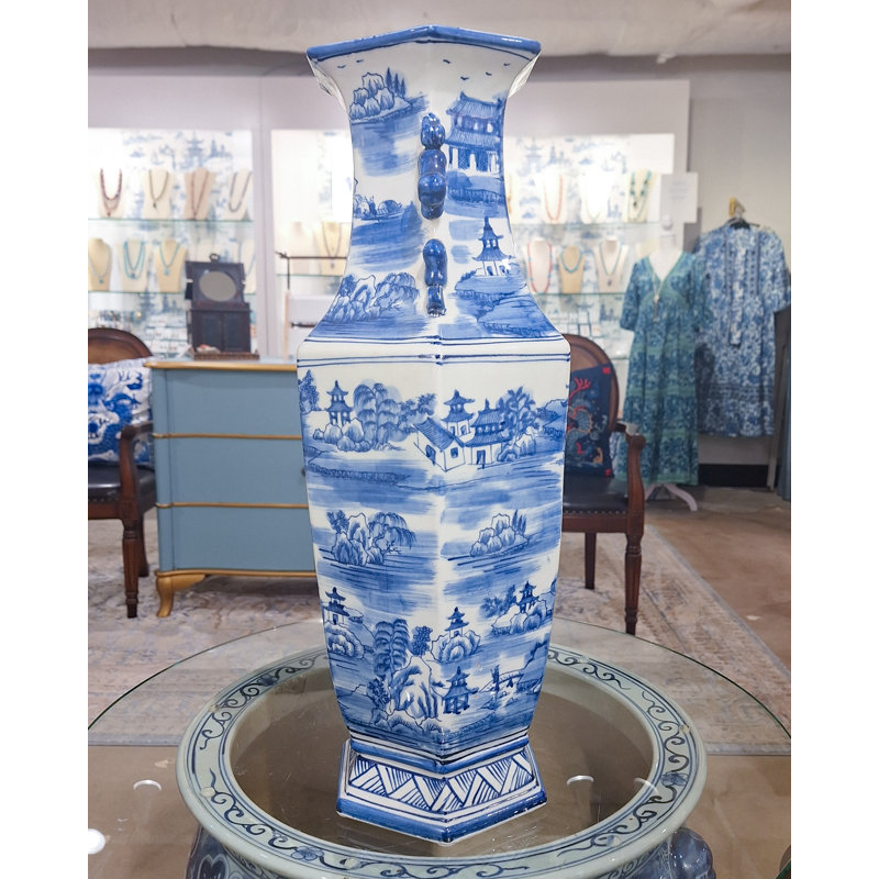 Hex Handmade Porcelain Table Vase