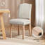 Chaise parsons rembourrée H 19,7 po Amire-1131318467