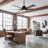 Cathreen 65'' Ceiling Fan with LED Lights