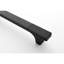 Système de douche noir mat. Tête, douche à main, barre coulissante, jets de corps, bras, tuyau, garniture de valve, poignées à levier. Imite la pluie naturelle. Fixé au mur. Assemblage en laiton avec sortie non bouchée. .-127368562
