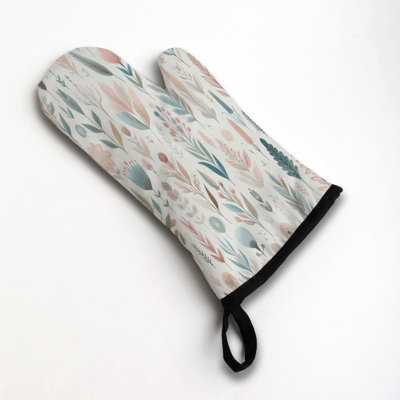 Soft Pastel Nomad Oven Mitt Cotton Twill