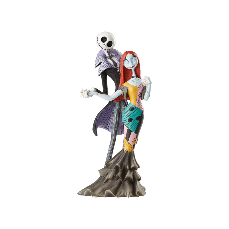 Figurine Disney Skateton Jack Skellington and Sally