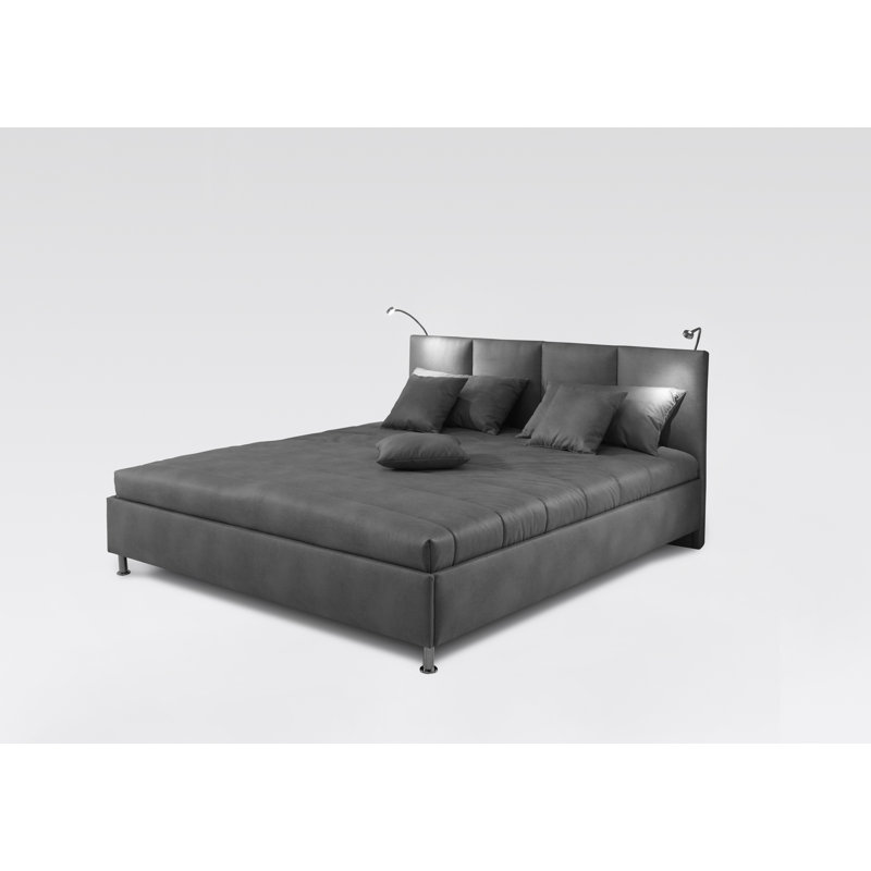 Fish Polyester Solid Colour Bedspread, Grey/Brown/Blue, 200 x 200cm