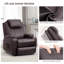 Fauteuil inclinable en polyuréthane Deonn 34-774397402