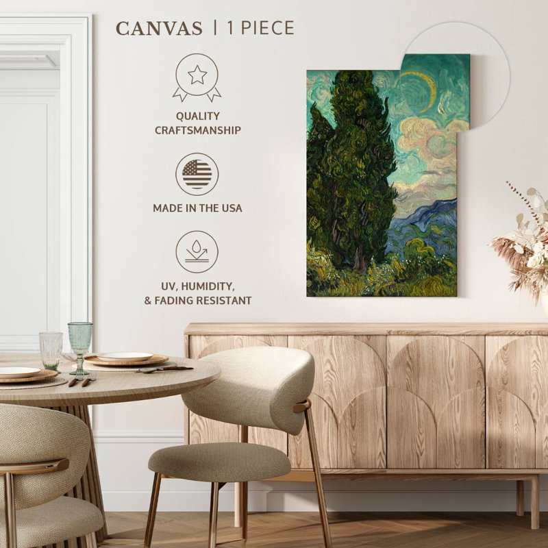 Harnek Cypresses, 24" H x 16" W