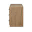 Commode 6 tiroirs Eden chêne vieilli fumé