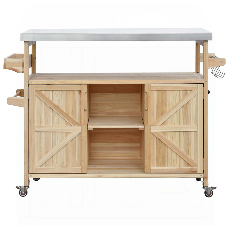 Îlot de cuisine extérieur polyvalent avec des matériaux de qualité supérieure et de multiples caractéristiques
