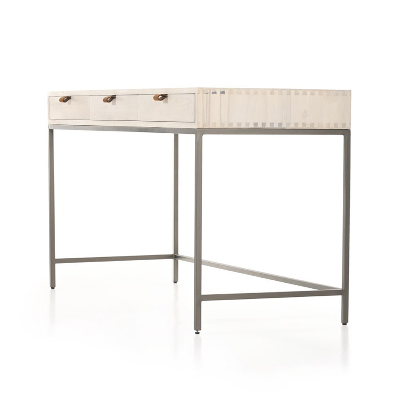 Trey Solid Wood Executive Desk