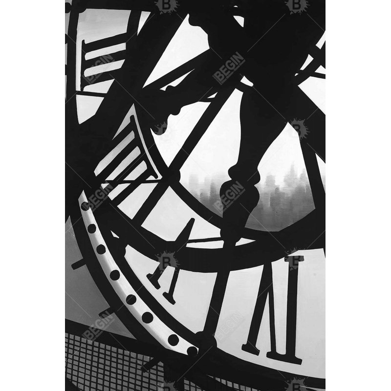 " Giant Clock In Orsay Museum "
