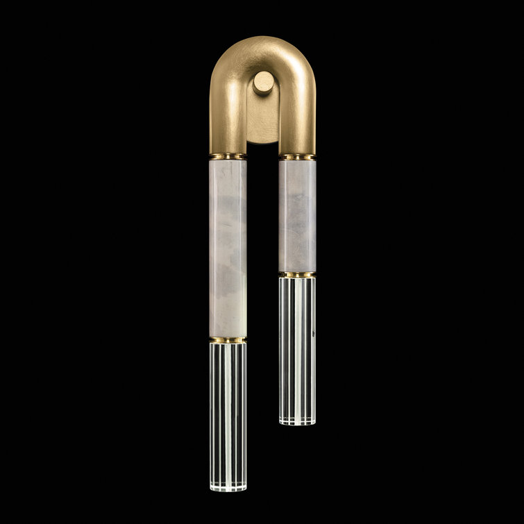 Antonia Iron LED Flush Mounted Sconce