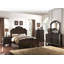 Mobilier de chambre à coucher de style traditionnel de style très grand lit de style oriental avec pieds en oignon et tête de lit-2015199317