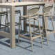 Farrah 55'' Rectangular 4 - Person Outdoor Dining Set