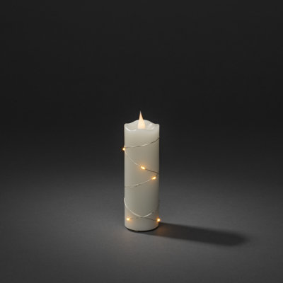 3D Moving Flame Battery Candle