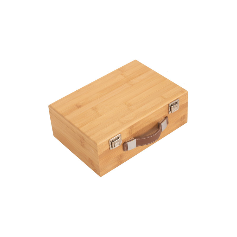 Luxury Bamboo Box, 23cm W x 33cm D