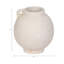 Vase contemporain contemporain en terre cuite fabriqué à la main en terre cuite à motif sculptural avec texture artisanale et silhouette minimaliste pour un style intérieur et un intérêt visuel élevés-2073408011-2079554427