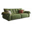 Coussin modulaire en polyester vert