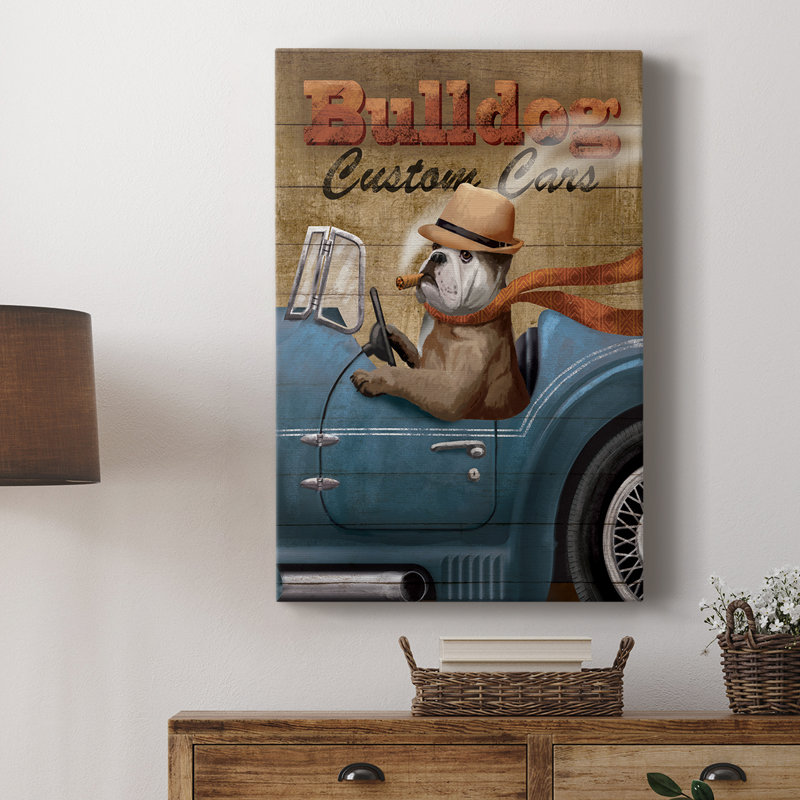 Bull Bull sur mesure - galerie Cavas sur mesure, H 27 po x l 18 po