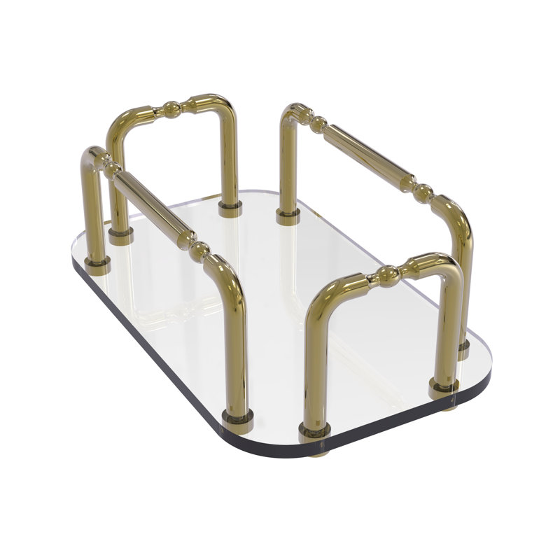 Plat à savon autonome Gober, Laiton non laqué