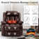 Latitude Run Lay Flat Dual Motor Power Lift Recliner Chair with Vibrating Massage and Heating, Infinite Position, 2 Remote Control, and Side Pockets, USB Ports, Faux Leather