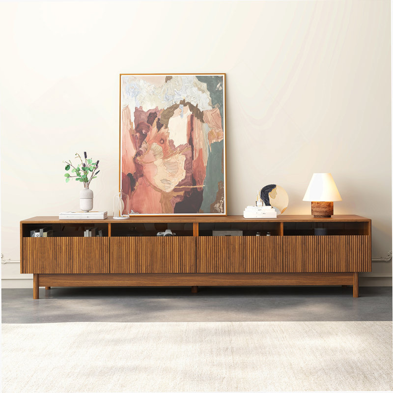 Meuble télé avec tiroirs pour chambre à coucher, salon