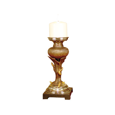 10'' H Metal Tabletop Candlestick