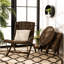 Chaise de patio avec repose-pieds Kingpalm