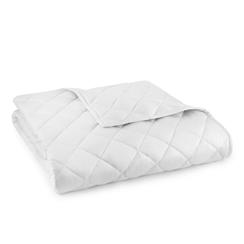 Édredon 100% coton biologique - Édredon léger pour l'été et toutes les saisons avec coutures en losanges non agglomérantes - Insert de couette doux et respirant de qualité supérieure - Certifié GOTS et Fairtrade (très grand / très grand californien)