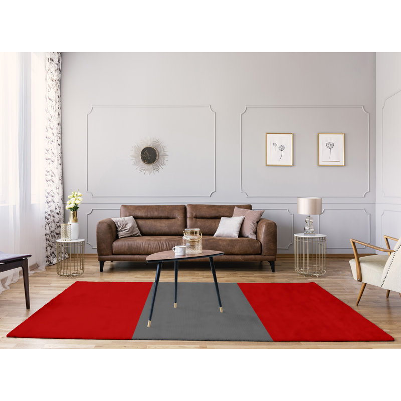 Chenille Indoor Rug, Rectangle 5' x 7'