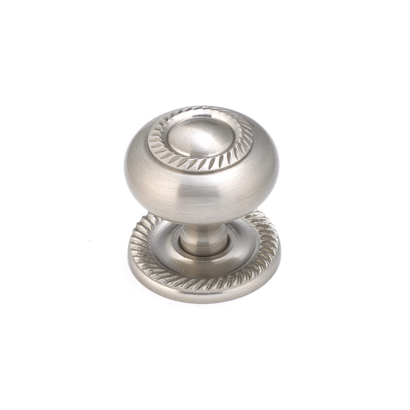 Expression 1 1/2" Diameter Mushroom Knob, Brushed Nickel