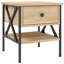 Tahnaout 40cm W Iron Bedside Table-135005047-169839290