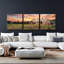 Epic Art «Sunset in the Valley» par Lori Deiter, verre acrylique Wal Art-101998137