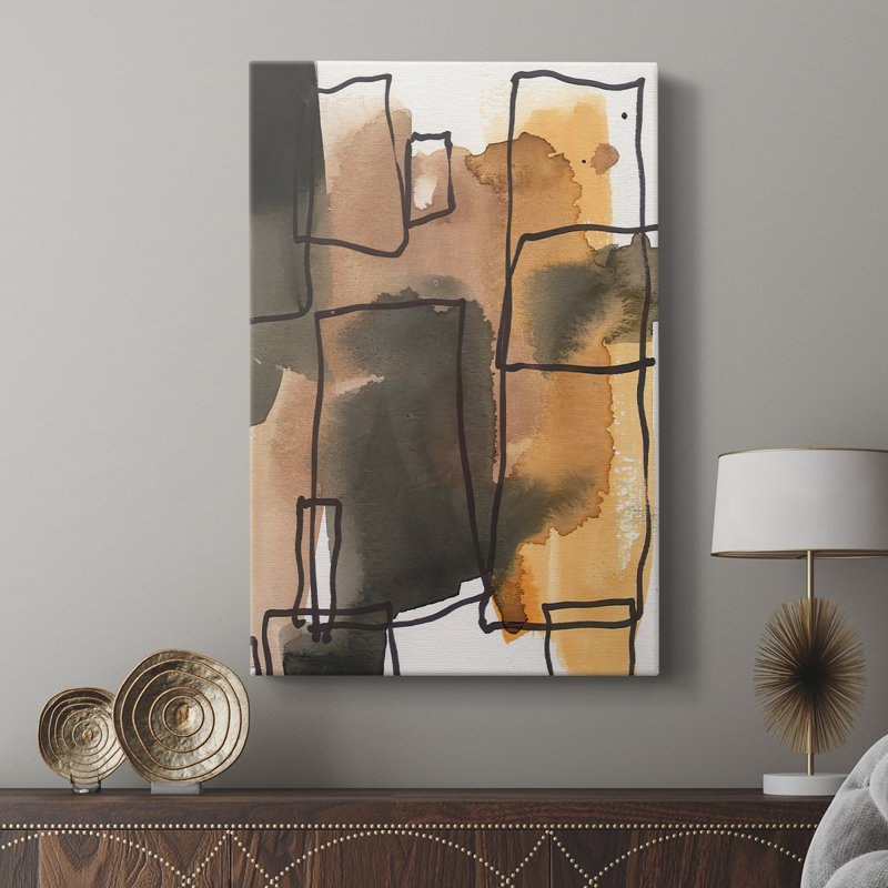 Retro Vibe I - Gallery Cavas sur mesure, H 18 po x l 12 po