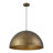 Kyrek 23.6" W 1-Light Iron Dome Pendant-2139076445-2138757234