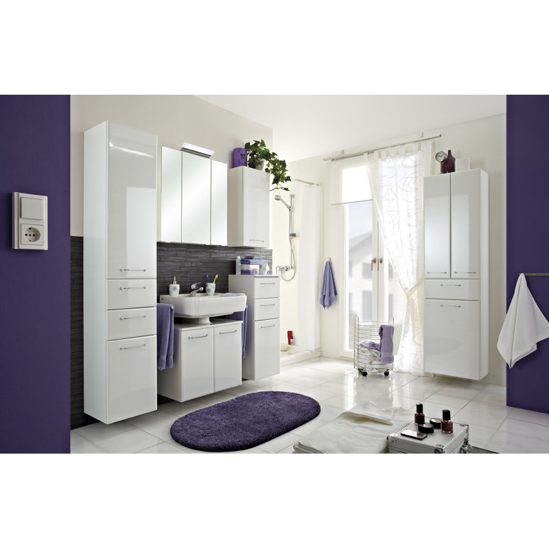 Quickset 341 Bathroom Cabinet, White