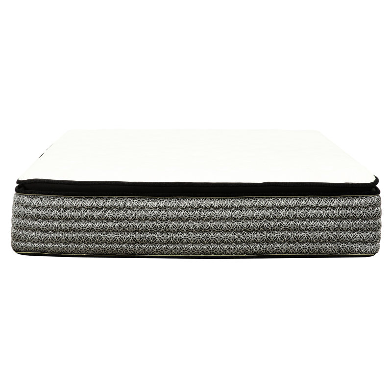 Matelas double: mousse de gel et ressorts ensachés de 14 po pour plus de confort