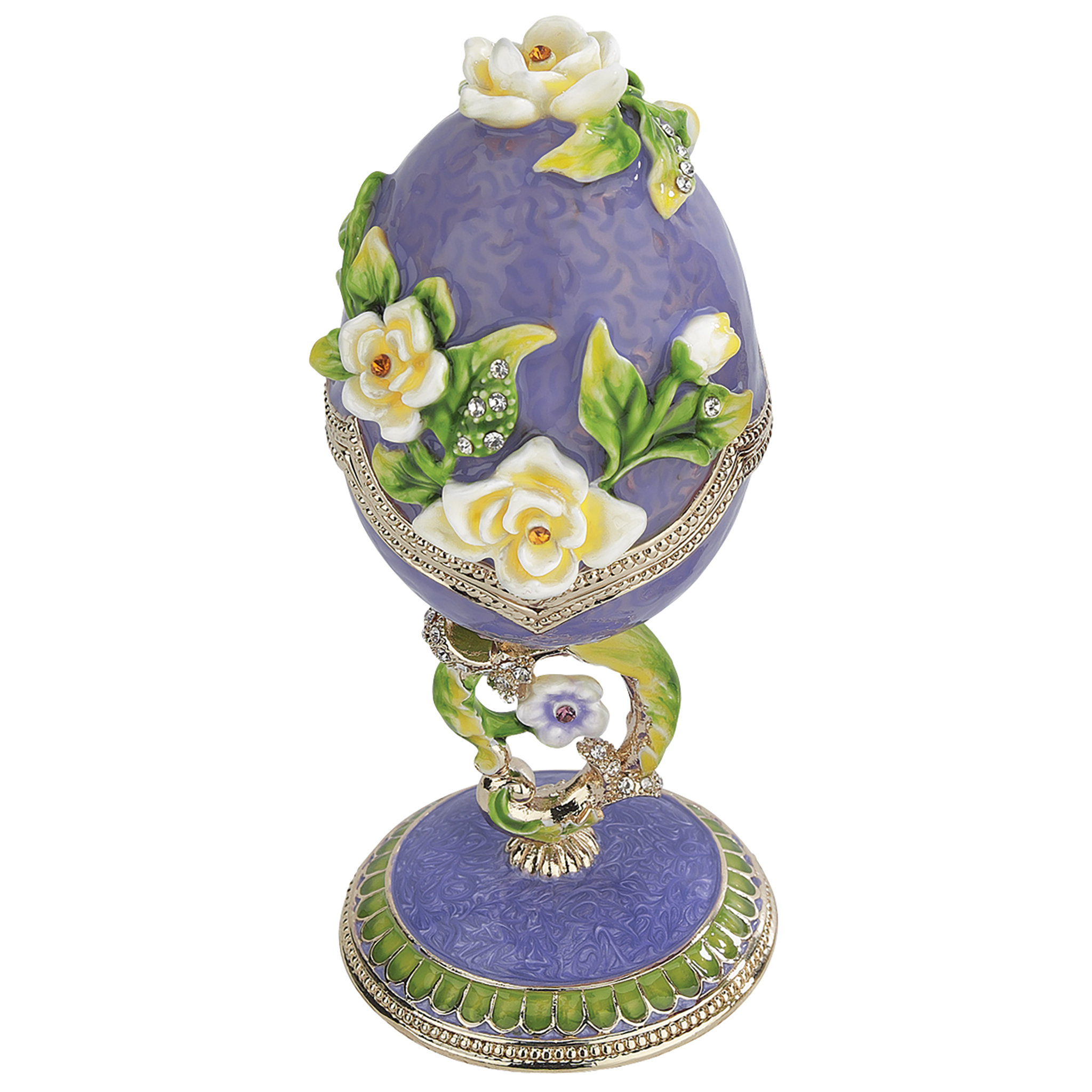 Design Toscano Enameled Eggs Spring Bouquet Collection Faberge Style ...