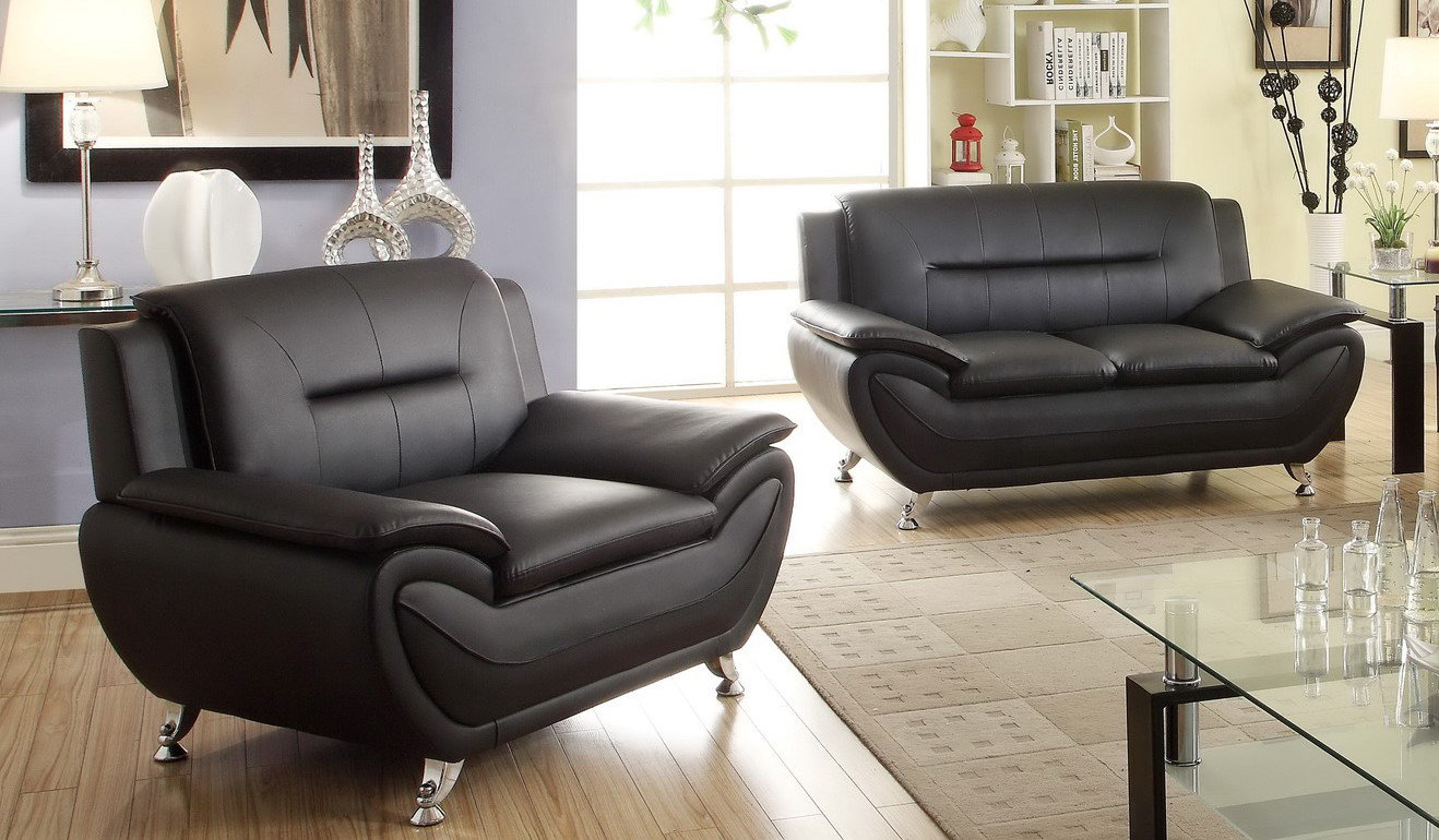 Ivy Bronx Axie 2 Piece Faux Leather Living Room Set & Reviews - Wayfair ...
