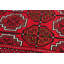Tapis décoratif en laine rouge noué à la main 3 pi 3 po x 5 pi 6 po one-of-a-kind Besi