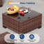 Ensemble de conversation modulaire en rotin pour 5 personnes avec coussins-1404853654-1404853643