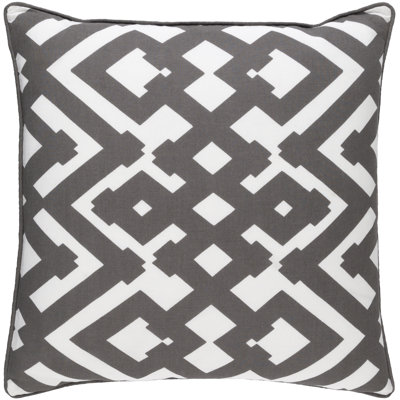 Belford Geometric Linen Throw Pillow