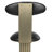 Sedes Swivel Upholstered Counter Stool with Steel Frame-61272600