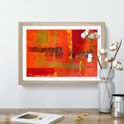Abstract Art Painting Vol.200 by S.Johnson - Picture Frame Painting Print