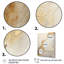 Earth Minimalist Fossils II - Abstract Collages, art mural-664491489-664491419