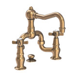 Chesterfield Bathroom Bridge Faucet with Drain Assembly